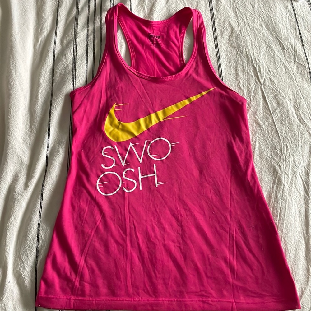 XS pink Nike Dri-Fit tank